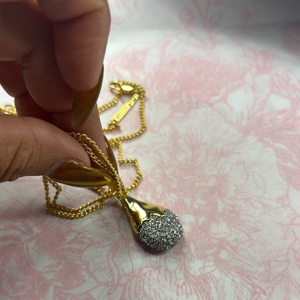 Alexis bittar Elegant Gold and Silver Pendant Necklace - Picture 4 of 7